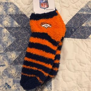NFL Bronco Fuzzy Socks